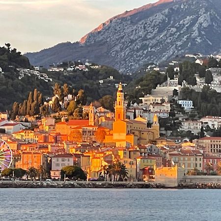 Menton Centre Vue Imprenable Sur Mer Et Jardin Bioves Exterior photo