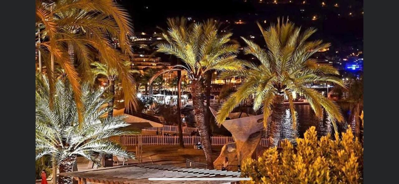 Menton Centre Vue Imprenable Sur Mer Et Jardin Bioves Exterior photo