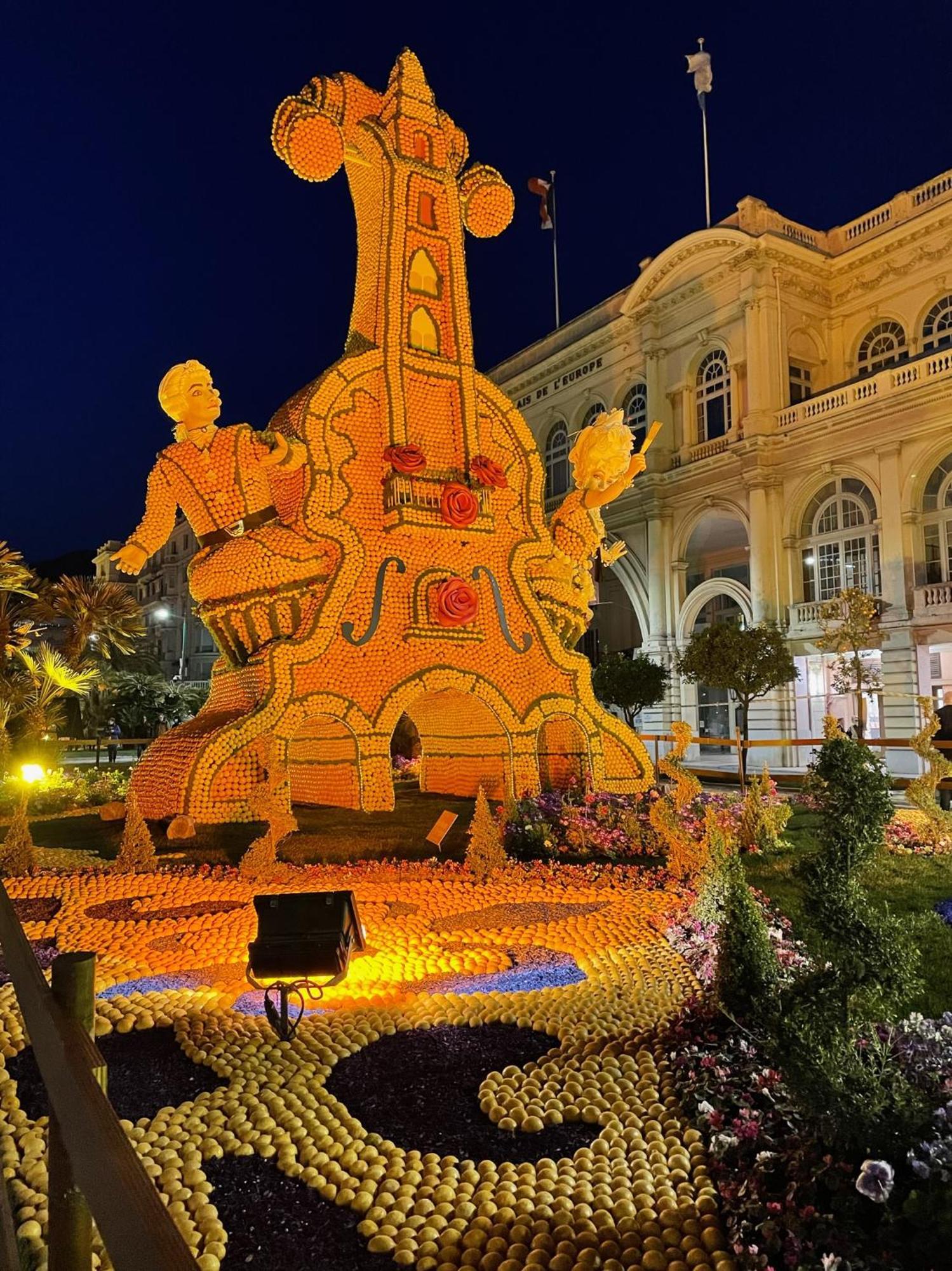 Menton Centre Vue Imprenable Sur Mer Et Jardin Bioves Exterior photo