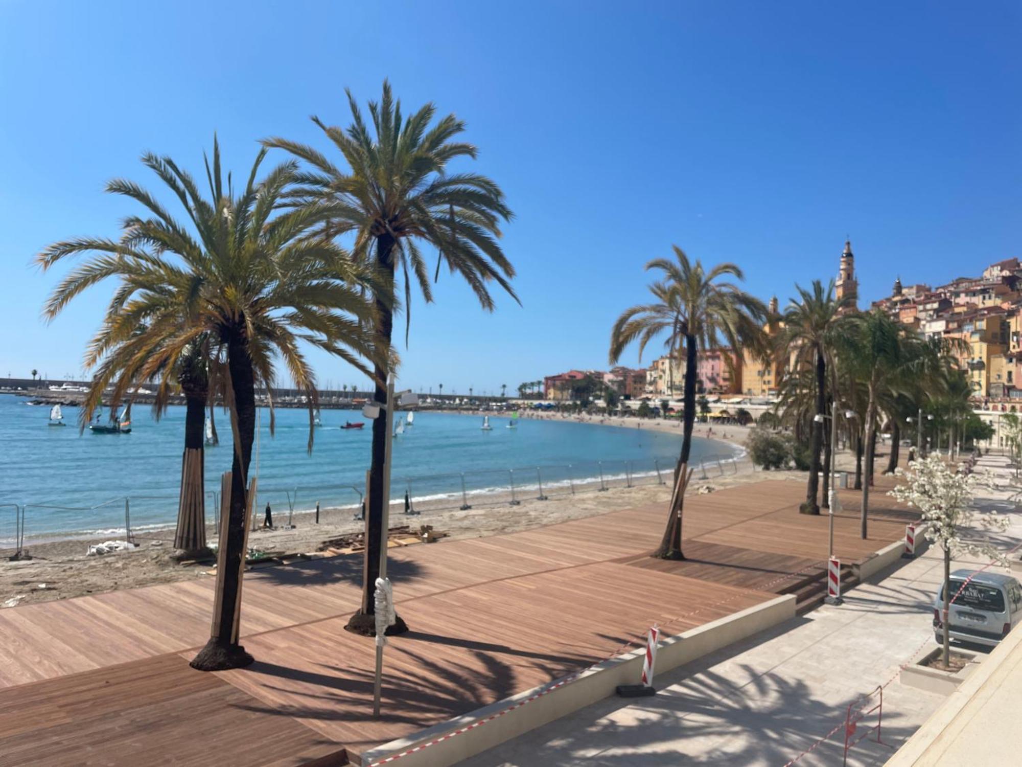 Menton Centre Vue Imprenable Sur Mer Et Jardin Bioves Exterior photo